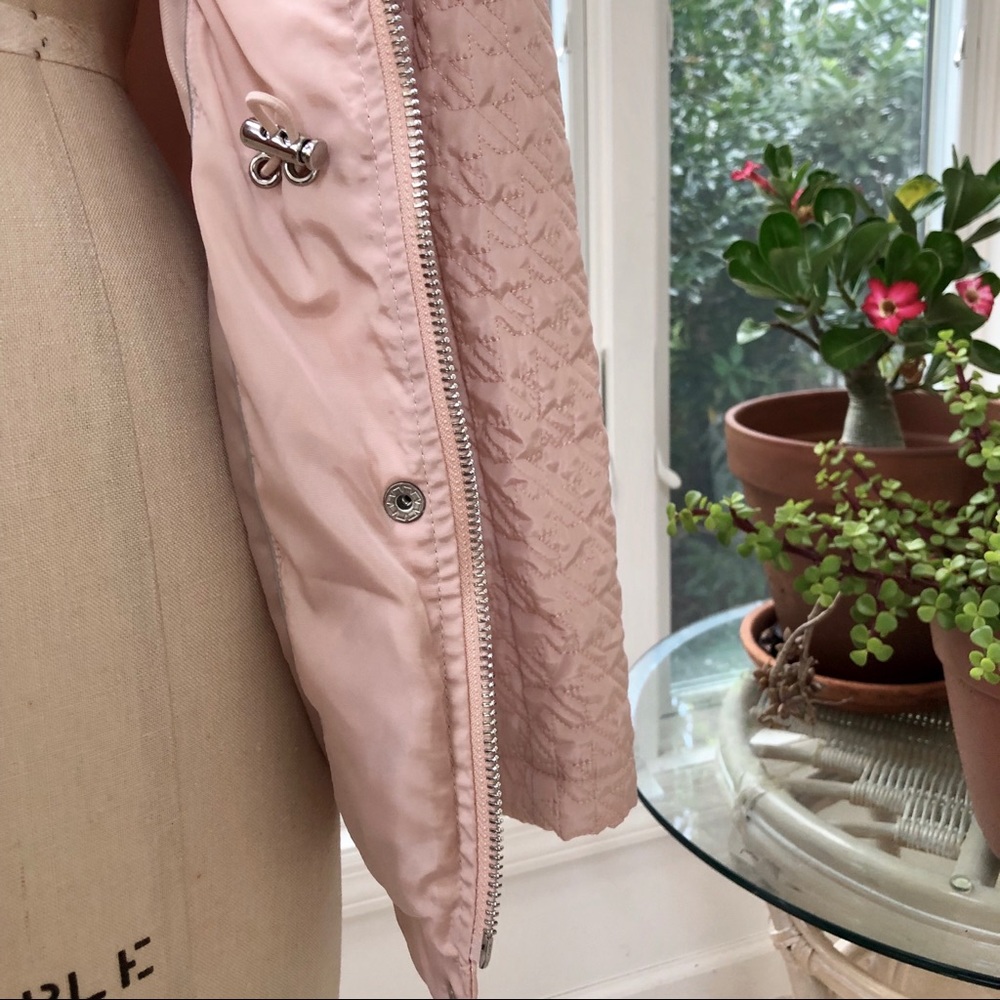 BCBG Hooded Quilted Anorak Jacket - Picture 5 of 8